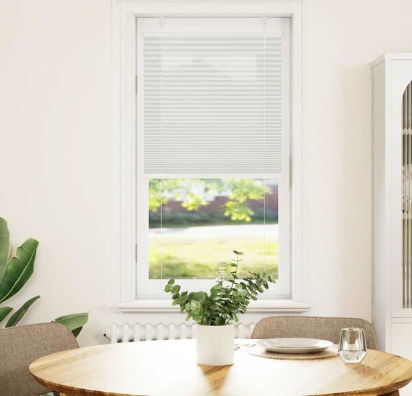 VidaXL Plisovaná roleta 60x150 cm Šířka látky 59,4 cm [4015084] Barva: světle šedá