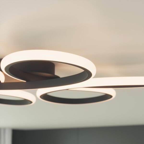 STROPNÍ LED SVÍTIDLO, 70/10 cm Novel - Stropní svítidla