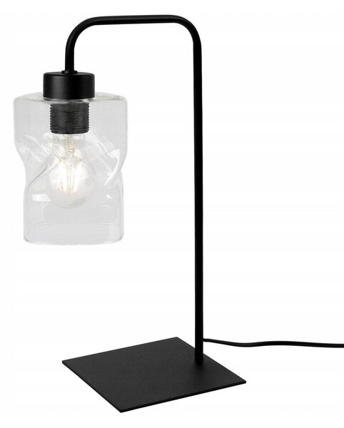 Stolní lampa Niki, 1x skleněné stínítko (výběr ze 3 barev)