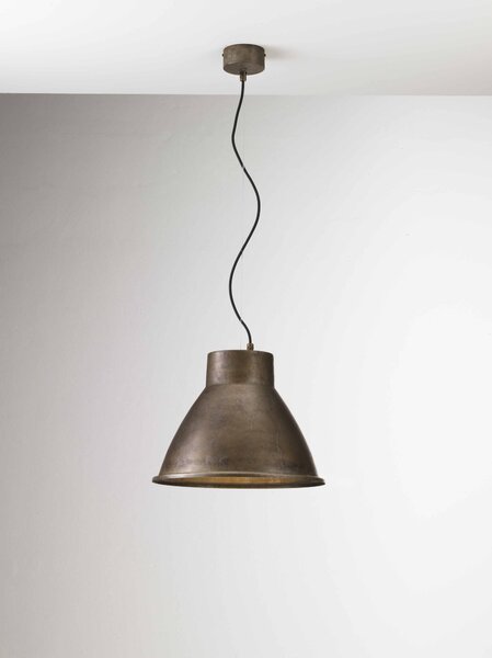 Il Fanale 269.13.FF Loft, industriální závěsné svítidlo ze železa, 1x15W E27, prům. 42cm