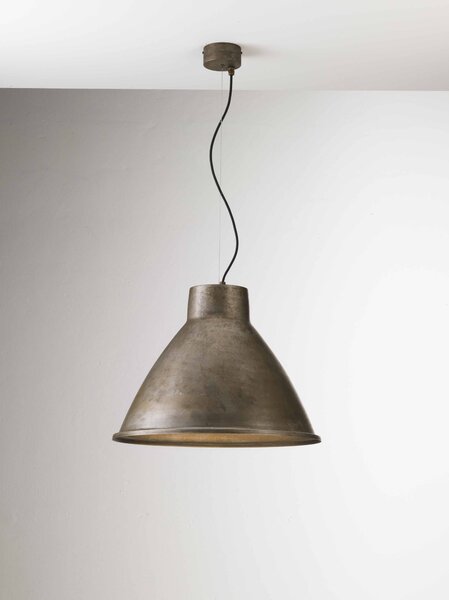 Il Fanale 269.14.FF Loft, industriální závěsné svítidlo ze železa, 1x15W E27, prům. 57cm
