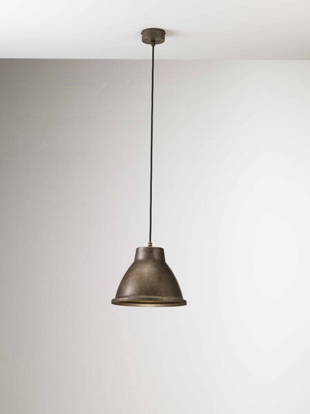 Il Fanale 269.12.FF Loft, industriální závěsné svítidlo ze železa, 1x15W E27, prům. 30cm