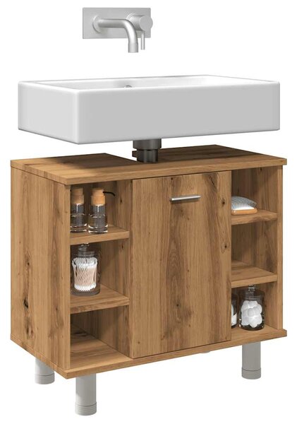 Koupelnová skříňka dub artisan 60x32x53,5 cm kompozitní dřevo