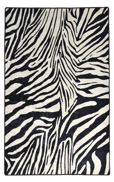 ASIR Koberec (80 x 150) ZEBRA černobílý