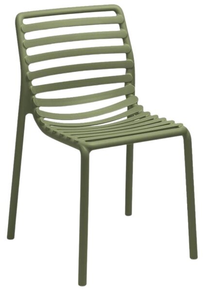 Zelená plastová zahradní židle Nardi Doga