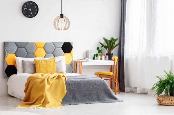 Závěsné svítidlo Timber 9, 1x dřevěné stínítko, lp