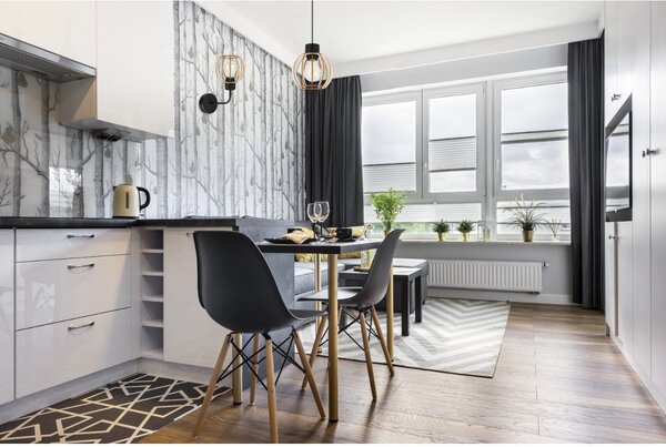 Nástěnné svítidlo Timber 8, 1x dřevěné stínítko, kf