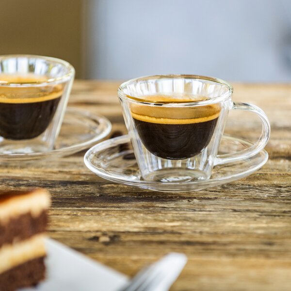 4Home Termo sklenice na espresso Elegante Hot&Cool, 80 ml, 2 ks
