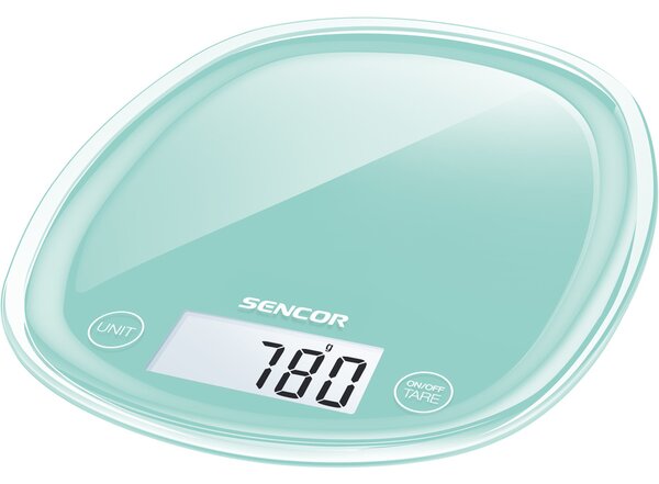 Sencor SKS 31GR kuchyňská váha, tyrkysová