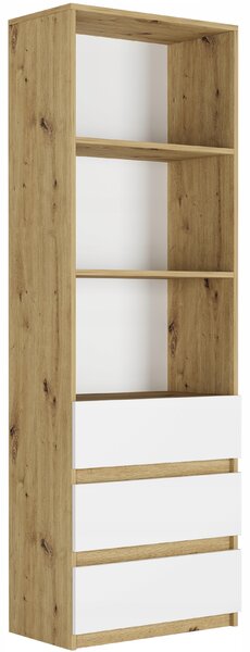 Regál Befer (artisan + bílá). Akce -8%