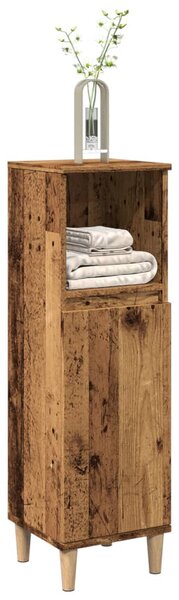Koupelnová skříňka old wood 30 x 30 x 100 cm kompozitní dřevo