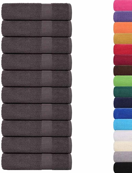 Ručníky FROGN 50 ks antracitové 50x100 cm 360 g/m²