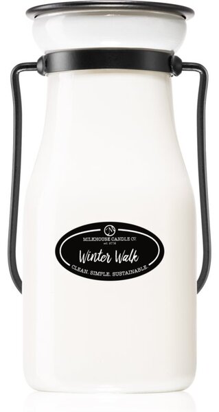 Milkhouse Candle Co. Creamery Winter Walk vonná svíčka Milkbottle 227 g