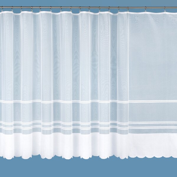 Záclona vzor Pruhy ZAC-007 výška 150 cm Pouze metráž