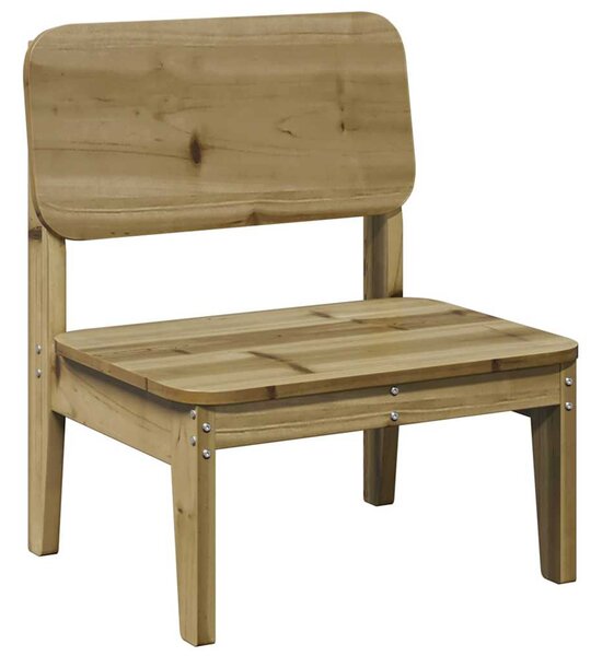 Zahradní židle 2 ks 60x52,5x72 cm impregnované borové dřevo