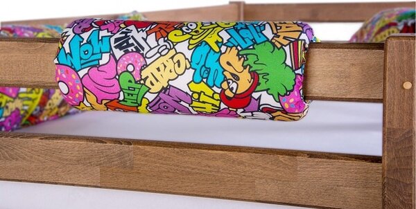Opěrka/chránič na postel 13x50cm Komiks - mix barev