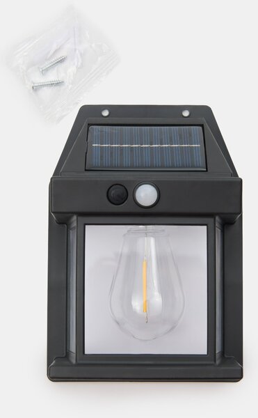 Sinsay - Nástěnná solární LED lampa - černá
