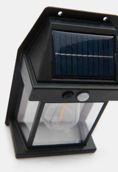 Sinsay - Nástěnná solární LED lampa - černá