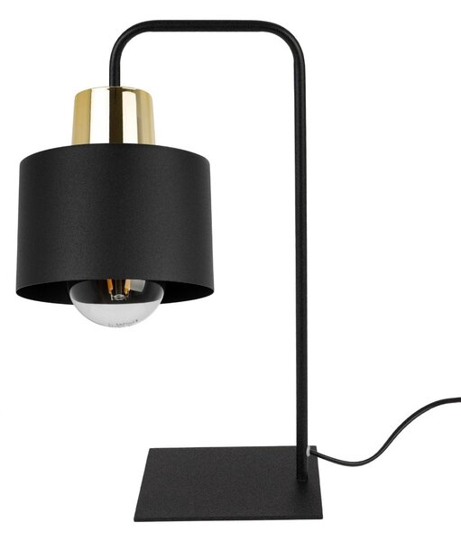 Stolní lampa Panta, 1x černé kovové stínítko, g