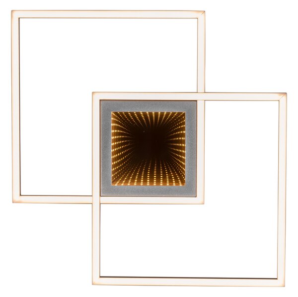 Livarno home Stropní LED svítidlo „Infinity Mirror“ (čtvercový) (100382101001)