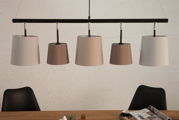 Visící lampa II. LAVELS 100 cm - vícebarevná