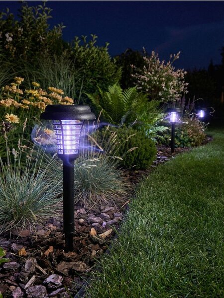 Sinsay - Solární zahradní LED lampička s funkcí hubení hmyzu - černá