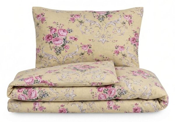 Bavlněné povlečení PROVENCE COLLECTION CLER žlutá