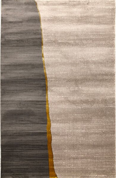 ASIR Koberec 150 x 230 HALF béžová, šedá, zlatá