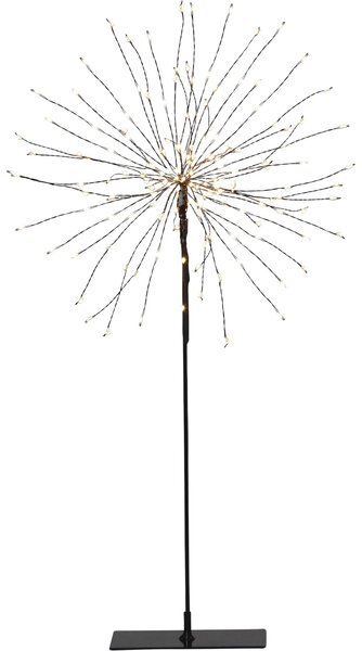 Star Trading světelná dekorace na podstavci FIREWORK v. 50 cm, černá