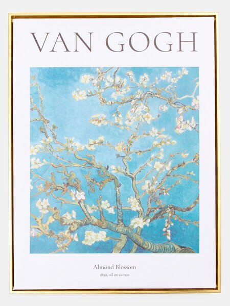 Sinsay - Zarámovaný obraz Van Gogh Almond Blossom - vícebarevná