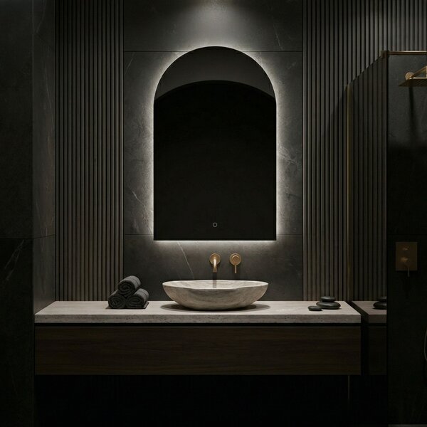Rea Rea, Zrcadlo LED 90x60cm TOP-1, HOM-01520