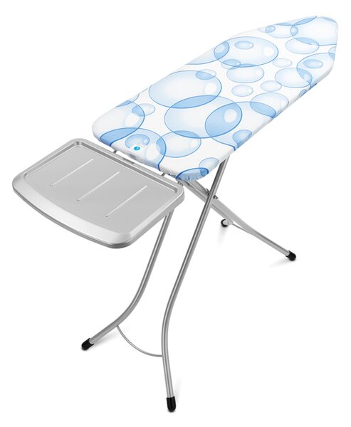 Brabantia žehlicí prkno C - pevný držák pro parní jednotku, šedý rám 25mm, Bubbles