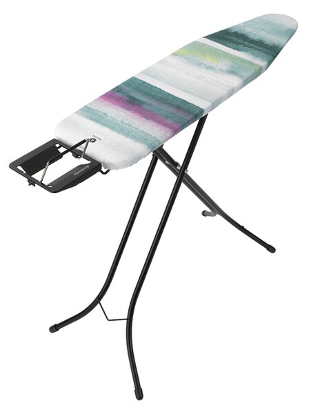 Brabantia žehlicí prkno A - odkládací plocha pro žehličky, černý rám 22mm, Morning Breeze