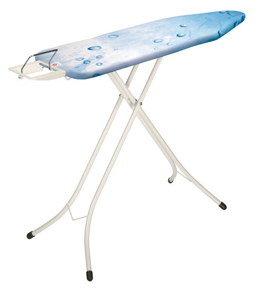 Brabantia žehlicí prkno B - odkládací plocha pro žehličky, bílý rám 22mm, Ice Water