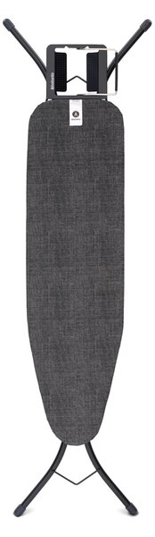 Brabantia žehlicí prkno A, 110x30cm,odkládací plocha pro žehličky, černý rám 22mm