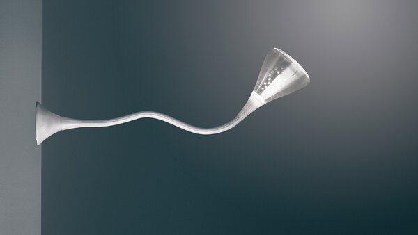 Artemide 0671W10A Pipe parete/soffitto, flexibilní stropní/nástěnné svítidlo, 30W LED 2700K, délka: 118cm
