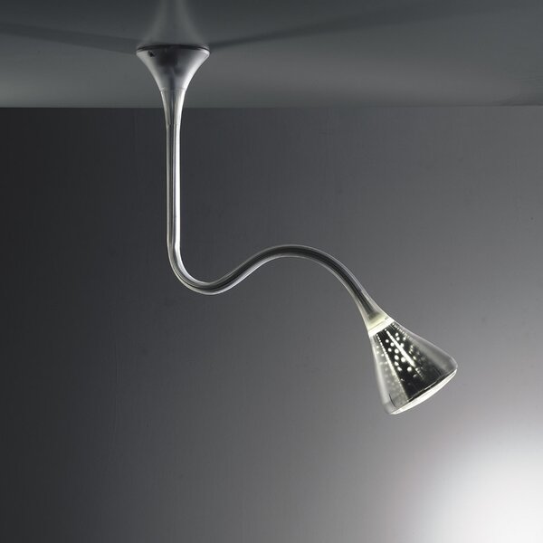 Artemide 0672W10A Pipe sospensione, flexibilní závěsné svítidlo, 30W LED 2700K stmívatelné, délka: 138cm