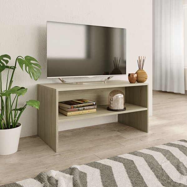 TV stolek Basic - 80x40x40 cm | dub sonoma
