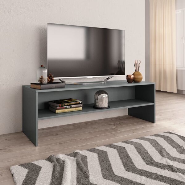 TV stolek Basic - 120x40x40 cm | šedý