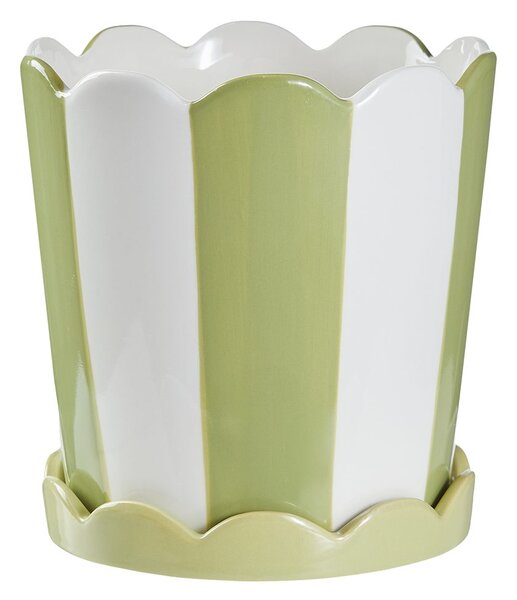 SUNDAE Květináč 16 cm - zelená