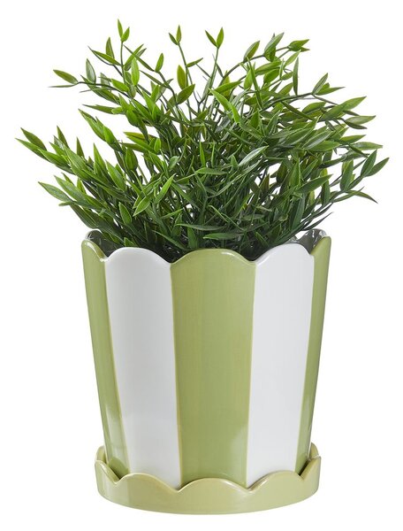 SUNDAE Květináč 16 cm - zelená