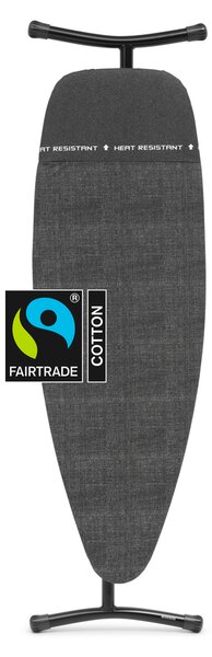 Brabantia žehlicí prkno D, 135x45cm, parkovací zóna, černý rám 35mm, Denim Black
