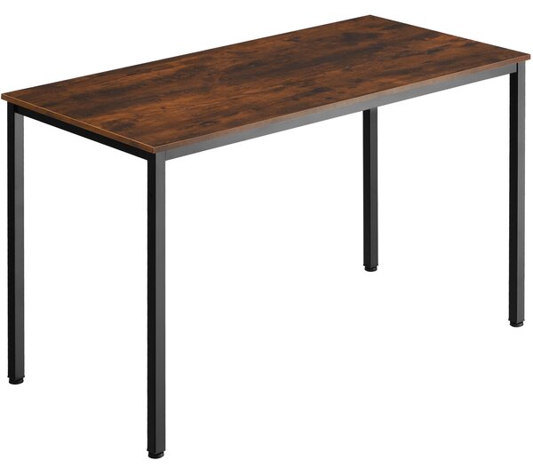 Tectake 404419 psací stůl vanport 120x60x75,5cm - industriální dřevo tmavé, rustikální