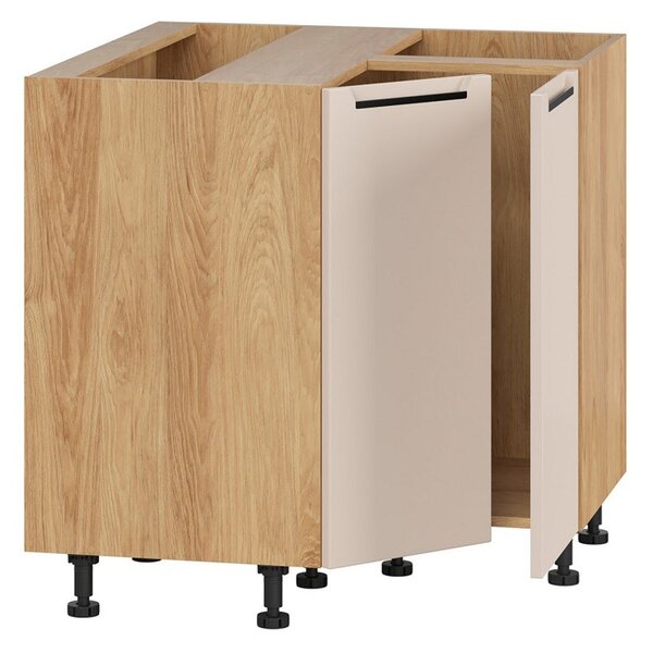 BRW Kuchyně Family Line Iris DNW-90/82-L/P, dub hikora/alhamra mat