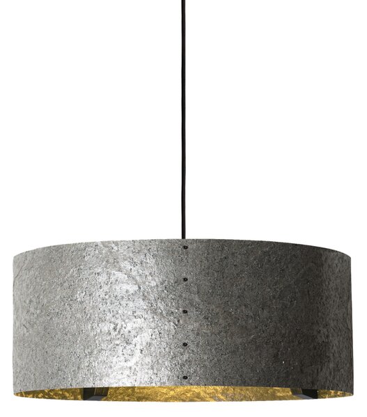 Wever Ducré 2205E8D0 Rock 3.0, závěsné svítidlo z kamenné dýhy multicolor, 100W, prům 74cm