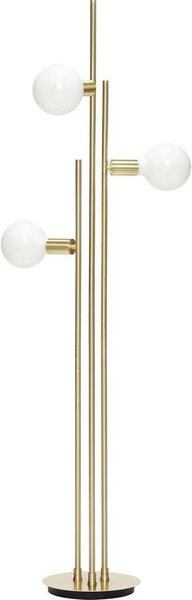 Hübsch - Balance Stojací Lampa Brass/Opal - Lampemesteren