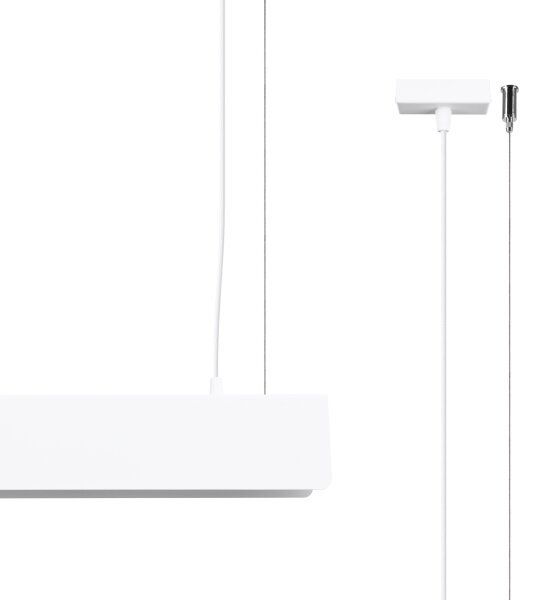 Sollux SL.1394 - LED Lustr na lanku SPARK 1xG13/8,5W/230V bílá