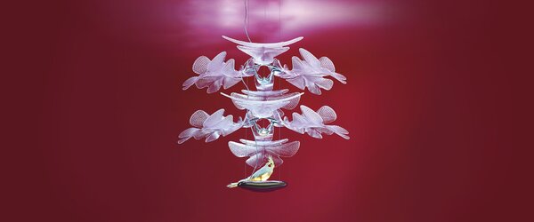Artemide 1628110APP Chlorophilia 2, závěsné designové svítidlo pro nepřímé osvětlení, 44W LED 3000K, prům. 78cm