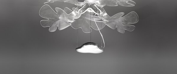 Artemide 1628010APP Chlorophilia, závěsné designové svítidlo pro nepřímé osvětlení, 44W LED 3000K, prům. 78cm