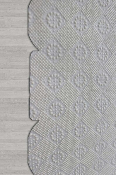 ASIR Koberec 60 x 100 KRUHY A ČTVERCE zelená